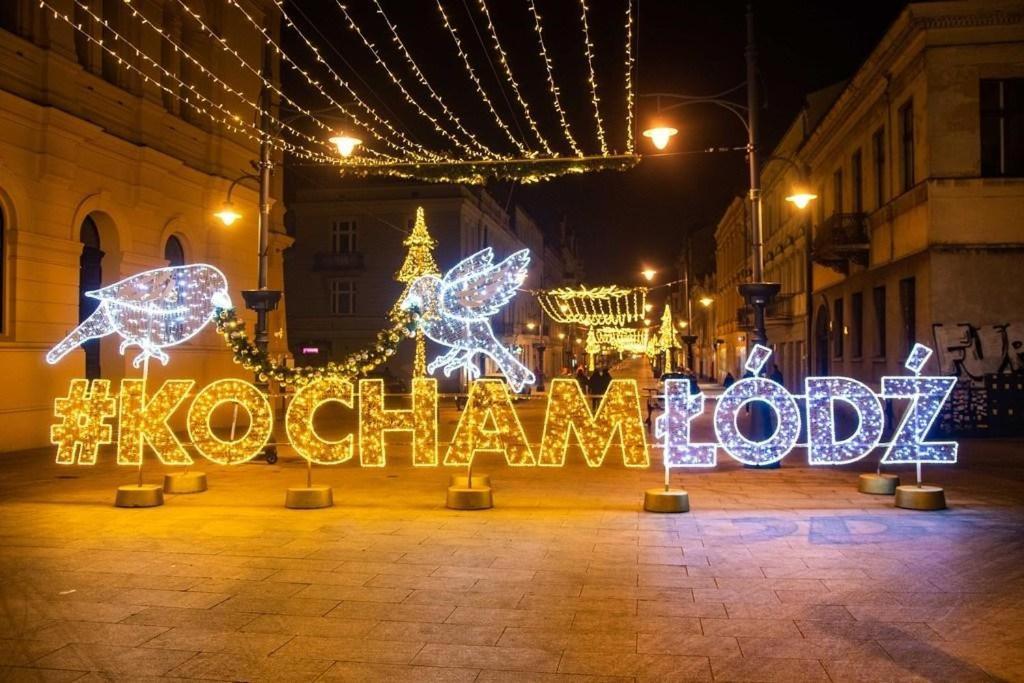 Apartament I Love Piotrkowska Z Wielkim Lustrem, Balkonem I Klimatyzacja Лодзь Экстерьер фото